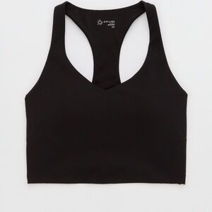 Aerie Real Me Low Key
Racerback Sports Bra Black and White Both Size M New